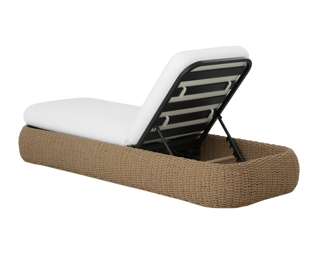 Barcelona Lounger - Natural - Stinson White