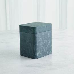 Raggio Alabaster Box : Raggio Alabaster Box (Large / Black/Green)