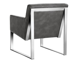 Sheldon Lounge Chair - Cantina Magnetite