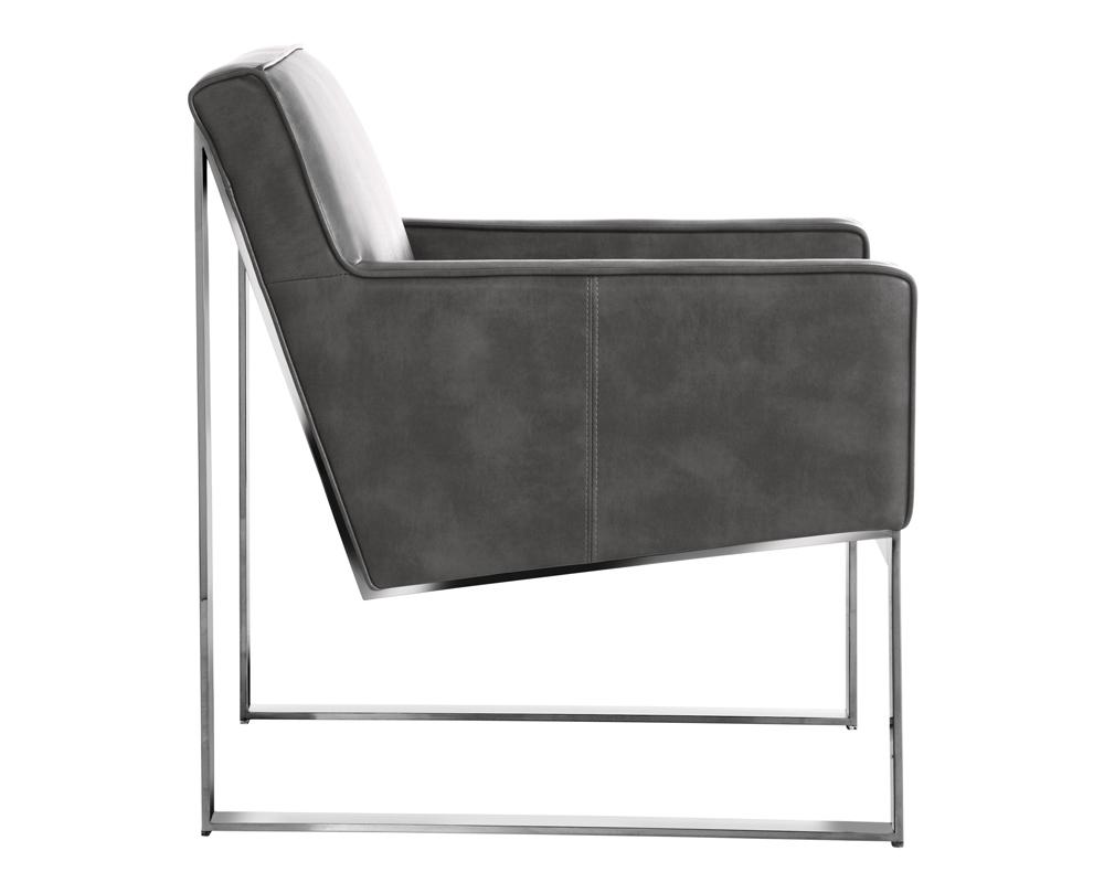 Sheldon Lounge Chair - Cantina Magnetite