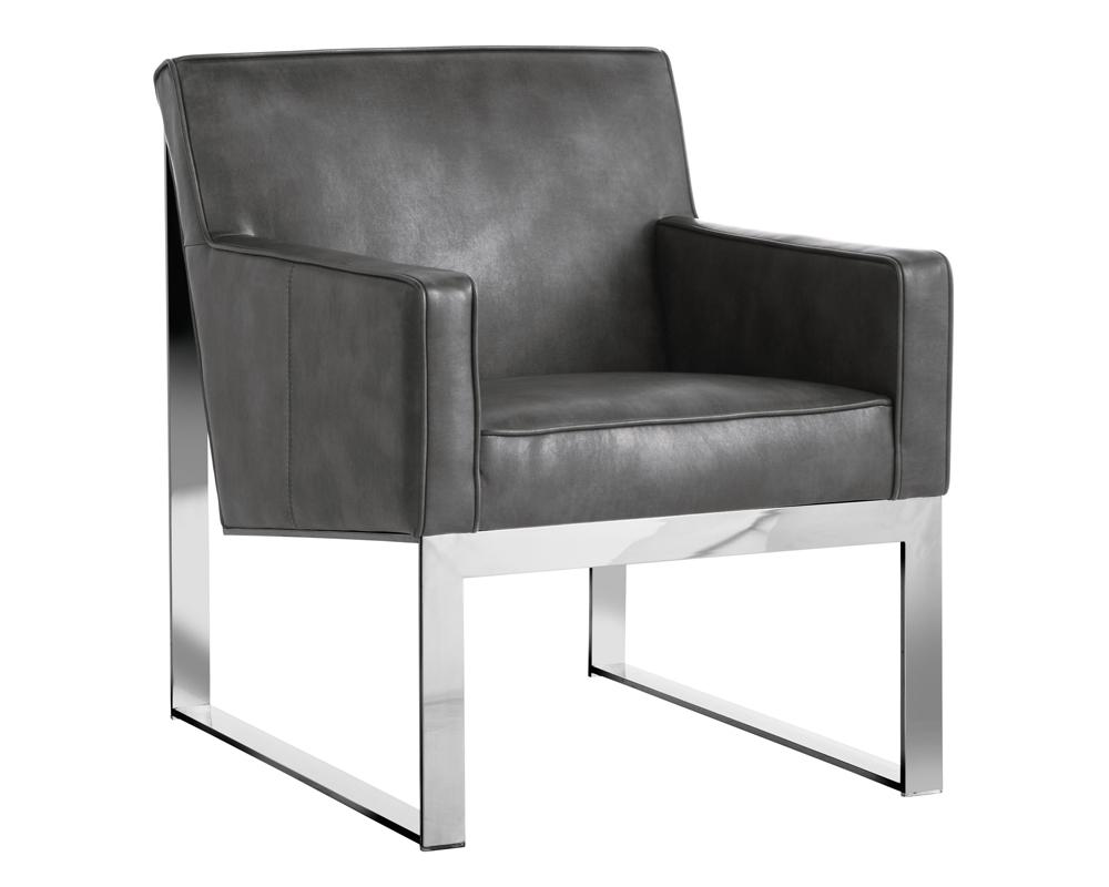 Sheldon Lounge Chair - Cantina Magnetite