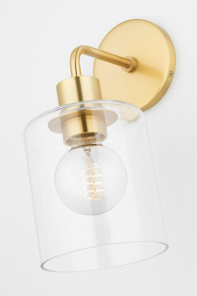 Neko Semi Flush - Aged Brass