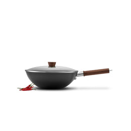 Zwilling Dragon 12-inch, Carbon Steel, Wok, Black Matte