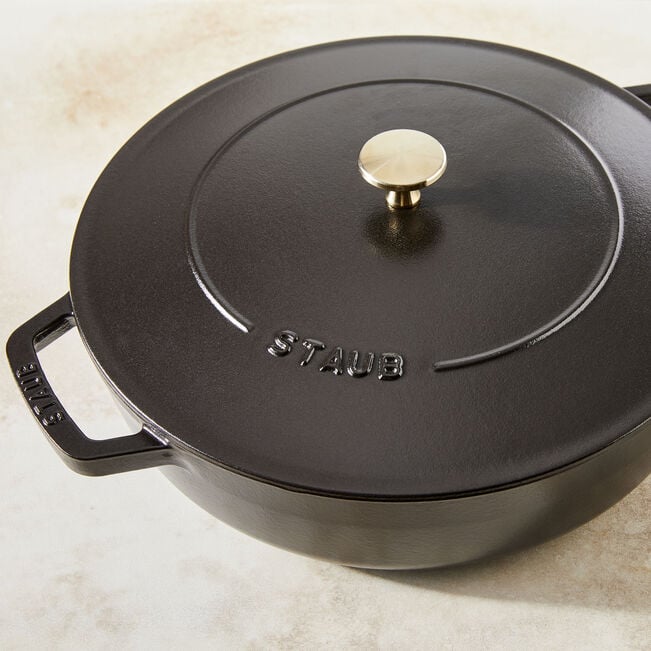 Staub Cast Iron 3.5-qt Braiser with Lid