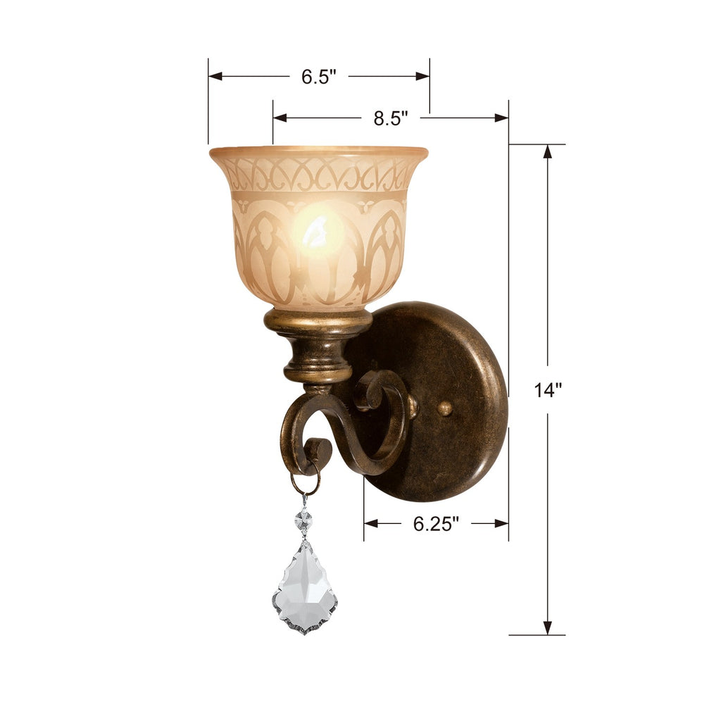 Norwalk 1 Light Sconce