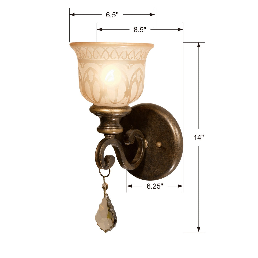 Norwalk 1 Light Sconce