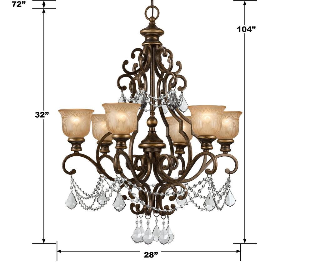 Norwalk 6 Light Chandelier