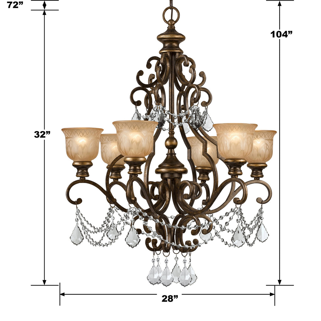 Norwalk 6 Light Chandelier