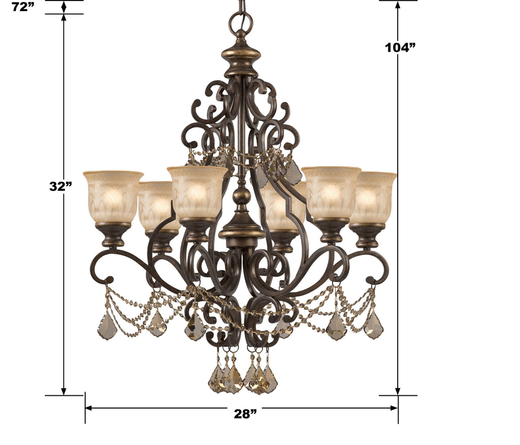 Norwalk 6 Light Chandelier