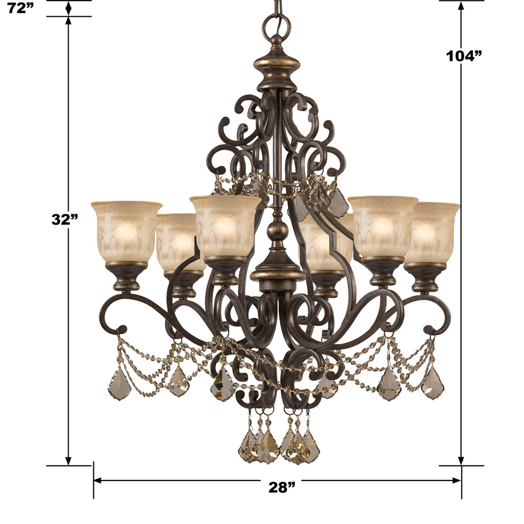 Norwalk 6 Light Chandelier