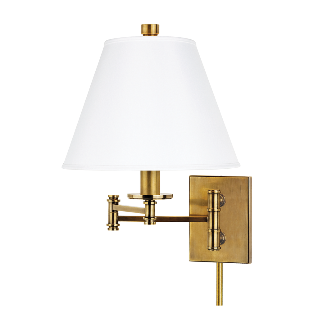 Claremont Wall Sconce 16" - Aged Brass