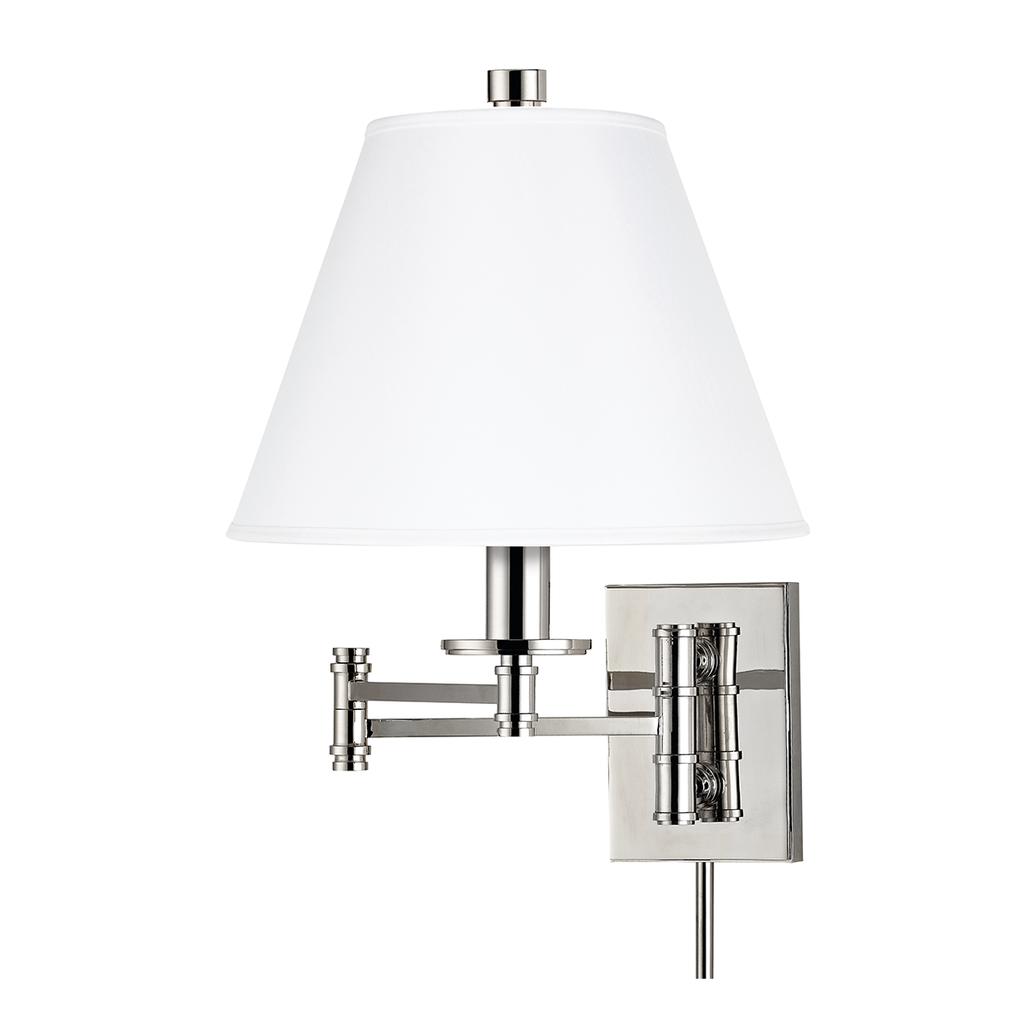 Claremont Wall Sconce 16" - Polished Nickel