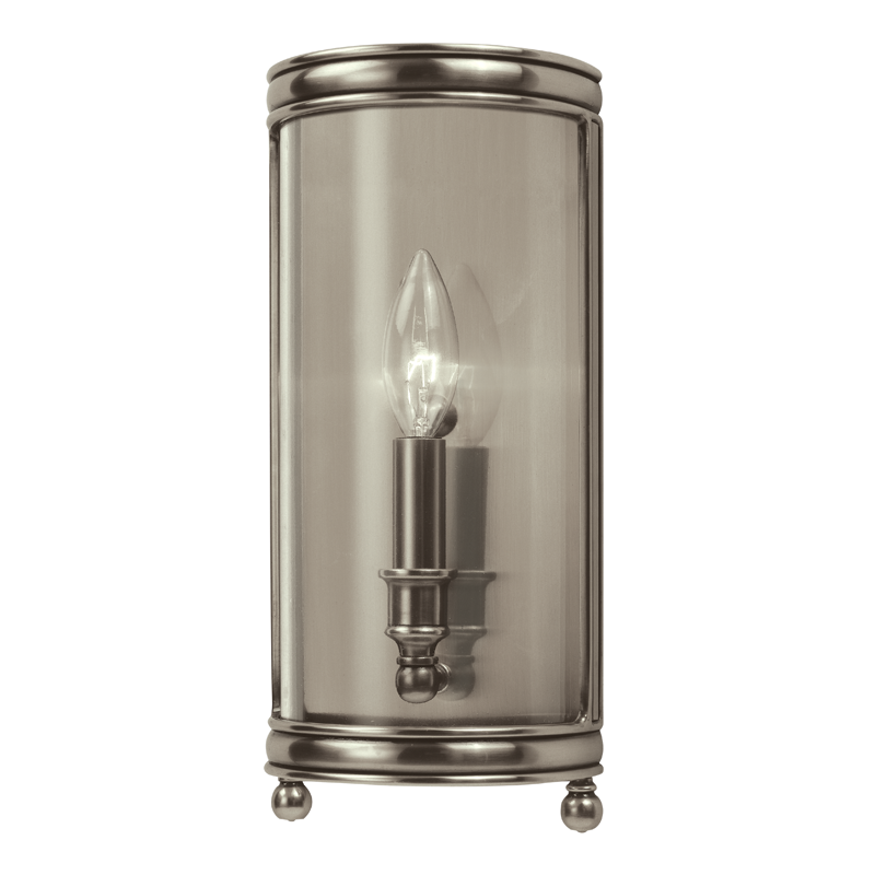 Larchmont Wall Sconce 5" - Historic Nickel