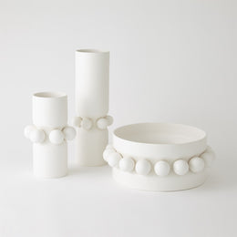 Hera Vase Collection - Matte White