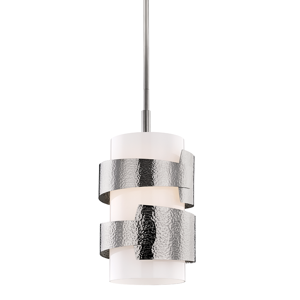 Lanford Pendant 22" - Polished Nickel