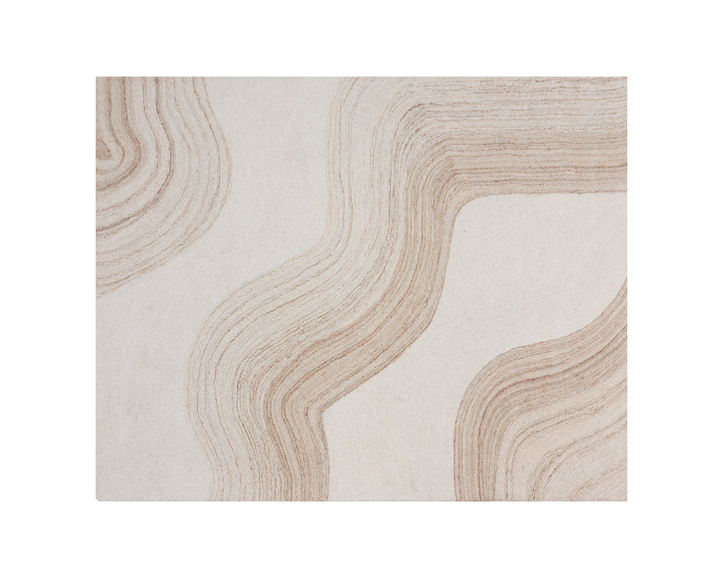 Sanibel Hand-Tufted Rug - Ivory / Beige