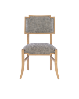 Melanie Blonde Side Chair, Liller Tortoise