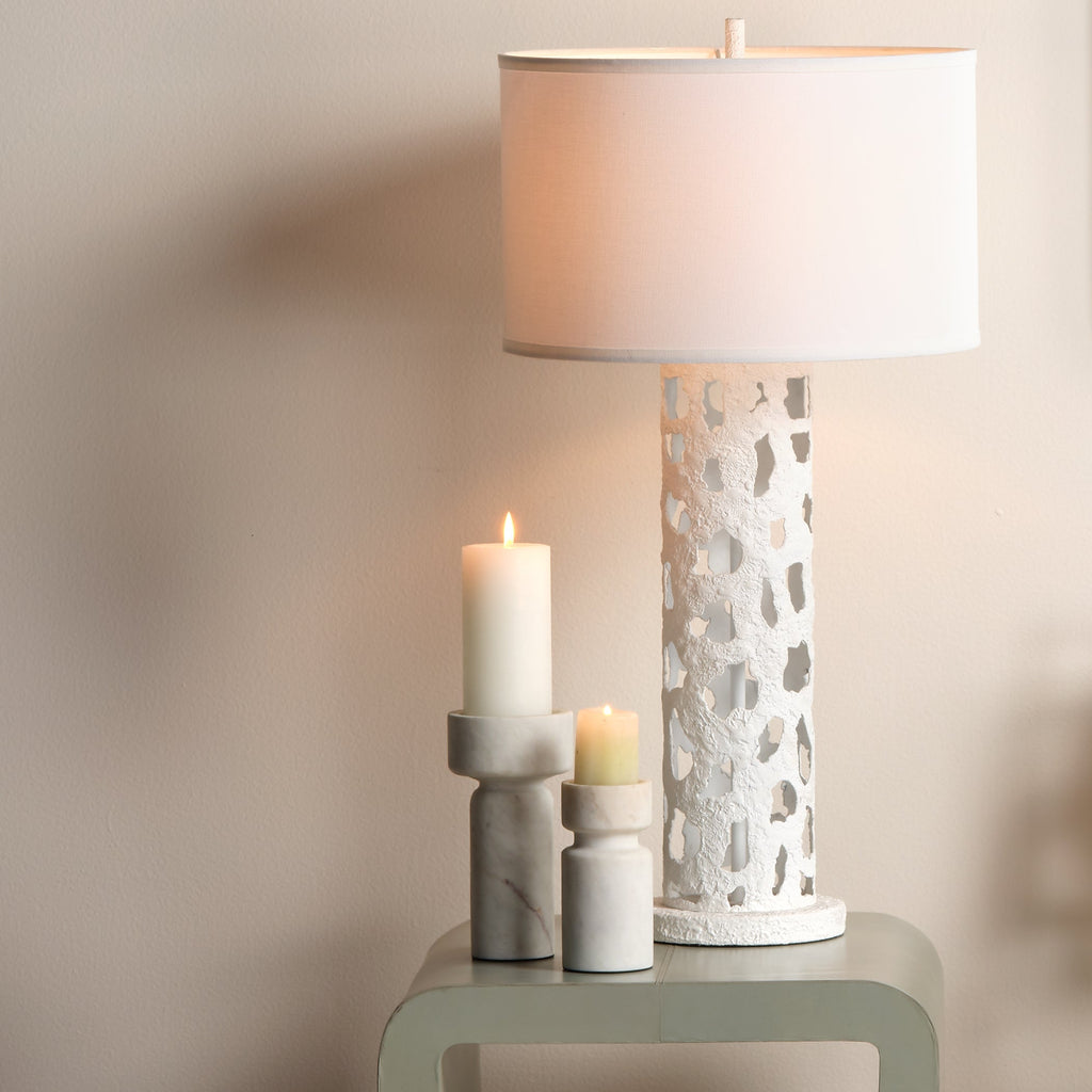 Apollo Candleholder-White