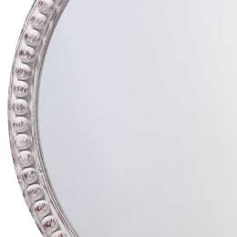 Audrey Beaded Mirror-White Washed