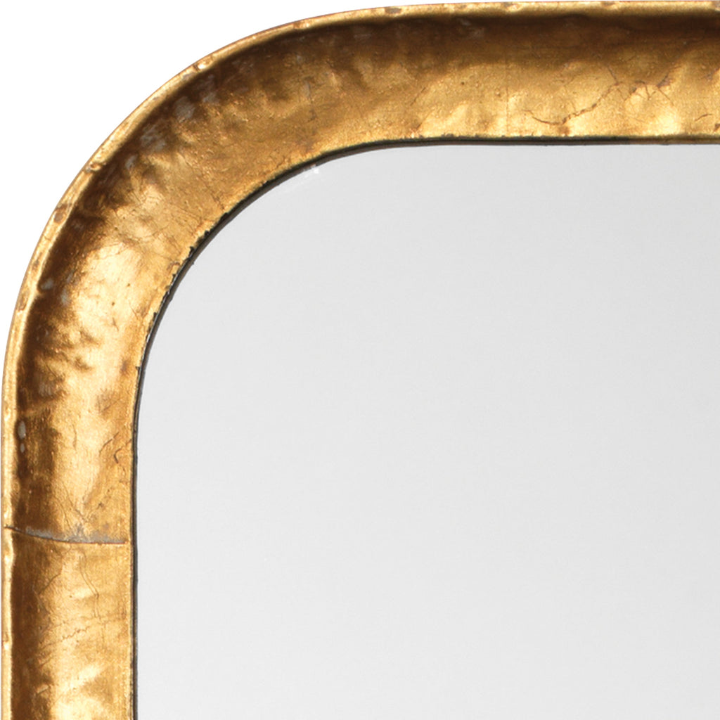 Capital Rectangle Mirror-Gold