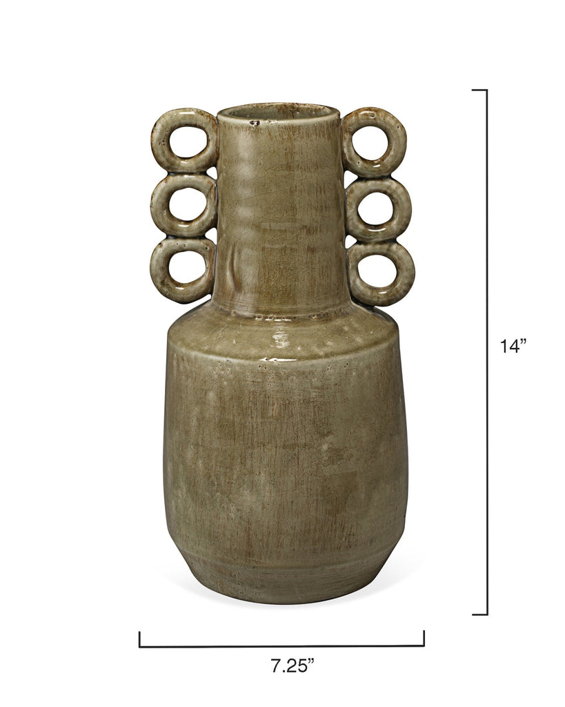 Circus Vase-Brown