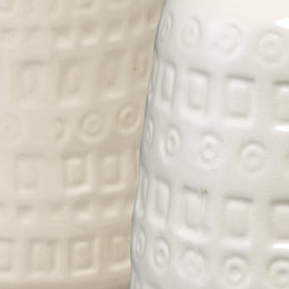Coco Vessels, Set of 2-White