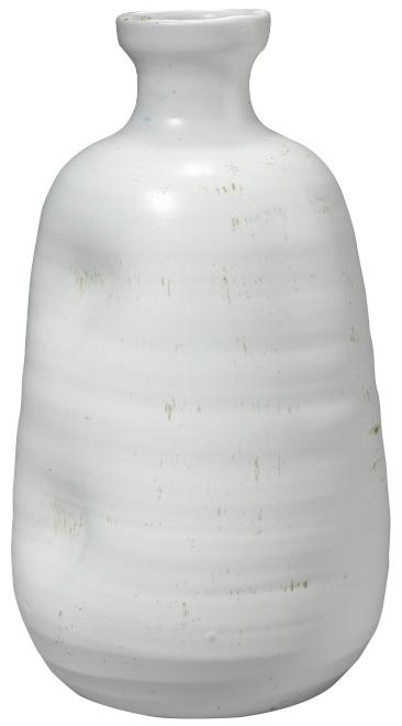 Dimple Vase-White