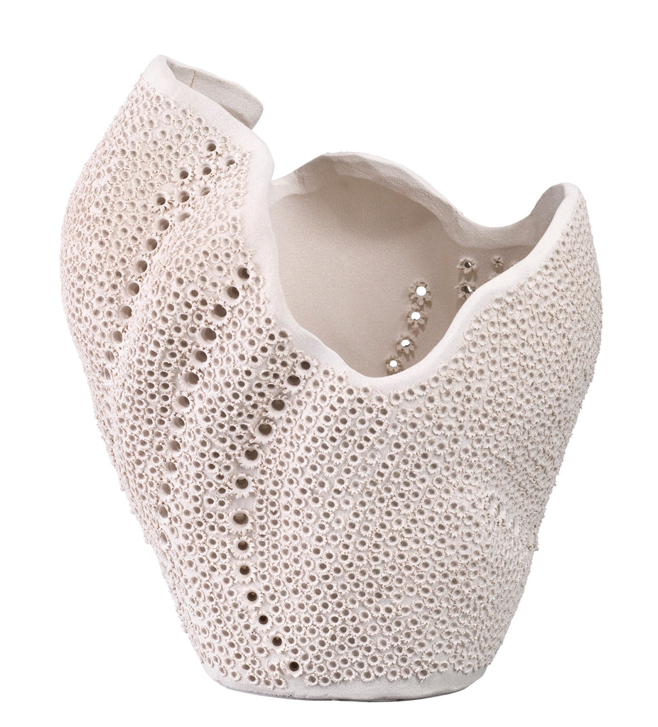 Eclipse Vase-White-7ECLI-VAW