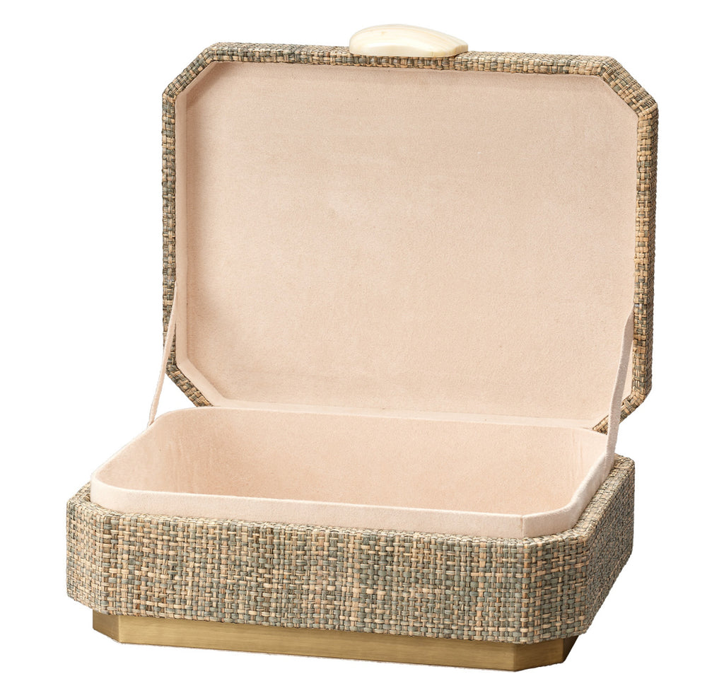 Eden Raffia Decorative Box