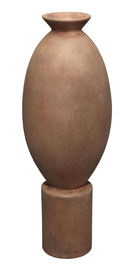 Elevated Decorative Vase-Brown-7ELEV-VAU