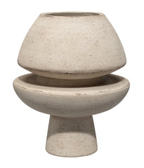 Foundation Decorative Vase-Cream-7FOUN-VAO