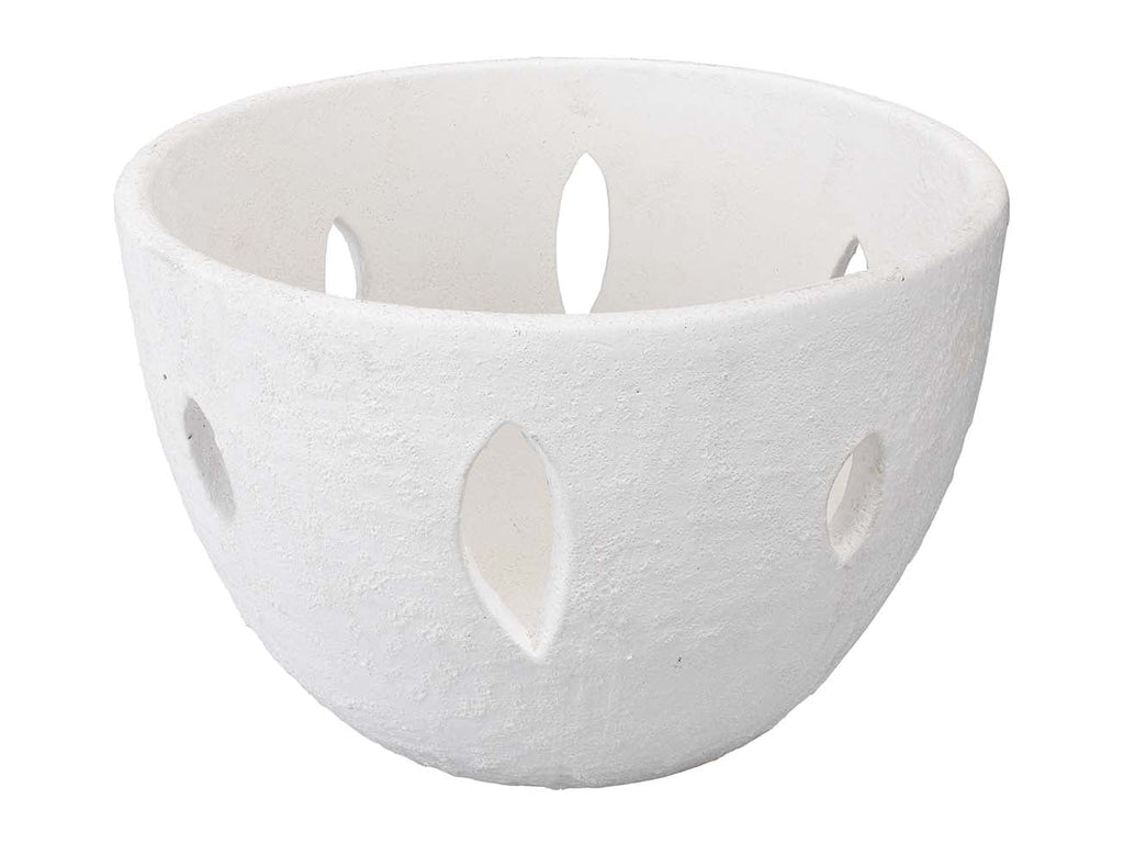 Lacerated Bowl-White