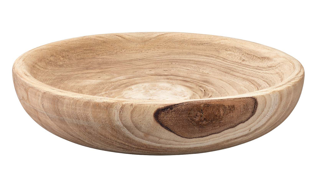 Laurel Wooden Bowl-Brown