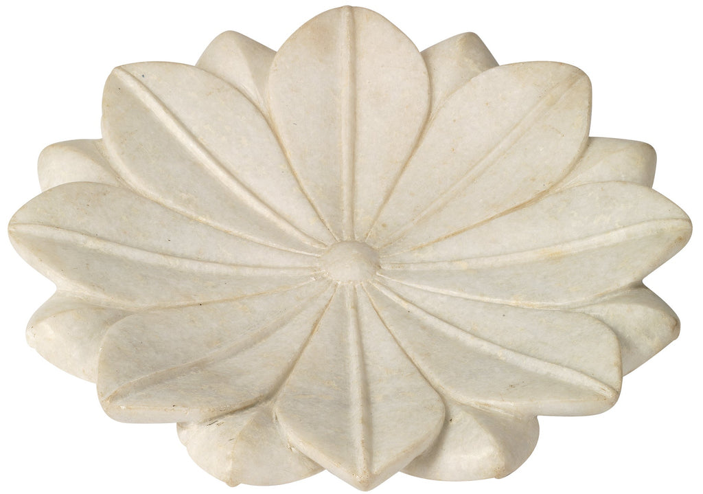 Lotus Plate-White