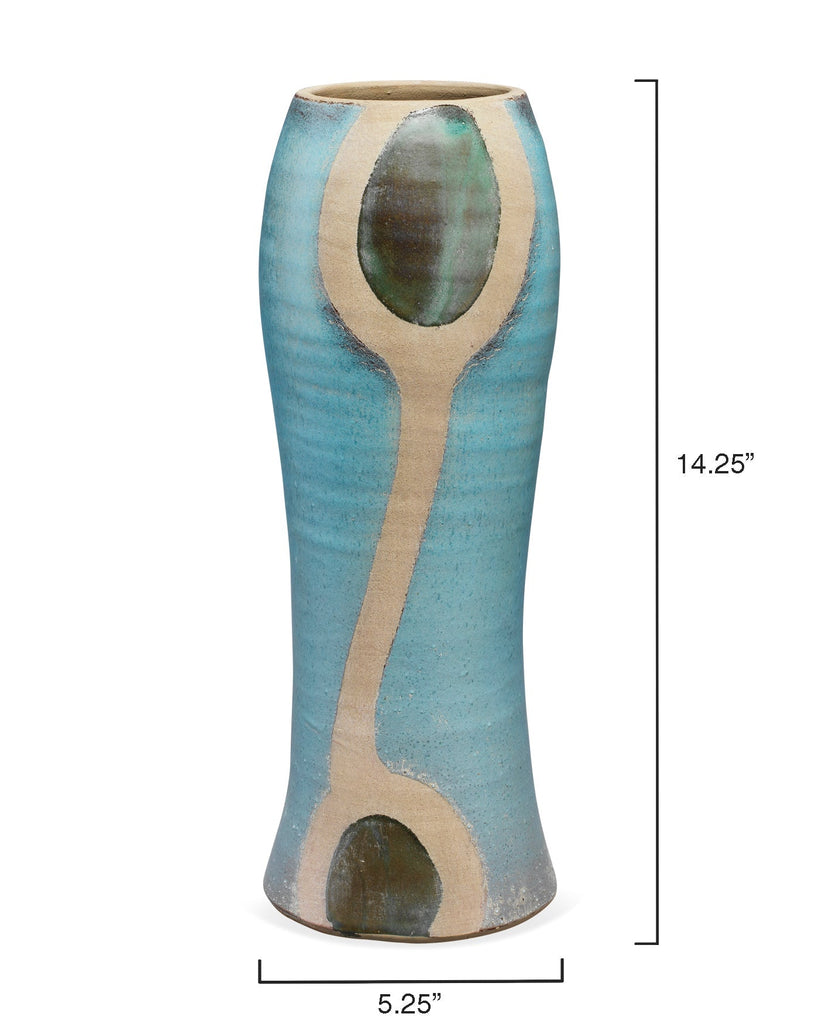 Maryln Vase-Blue