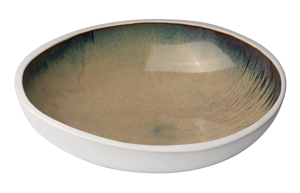 Mykonos High Rim Bowl-Beige