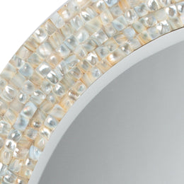 Oval Mirror-Cream