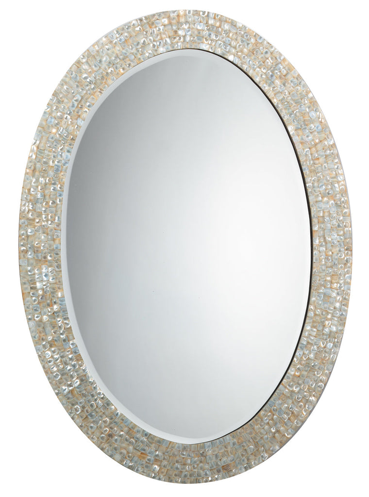 Oval Mirror-Cream