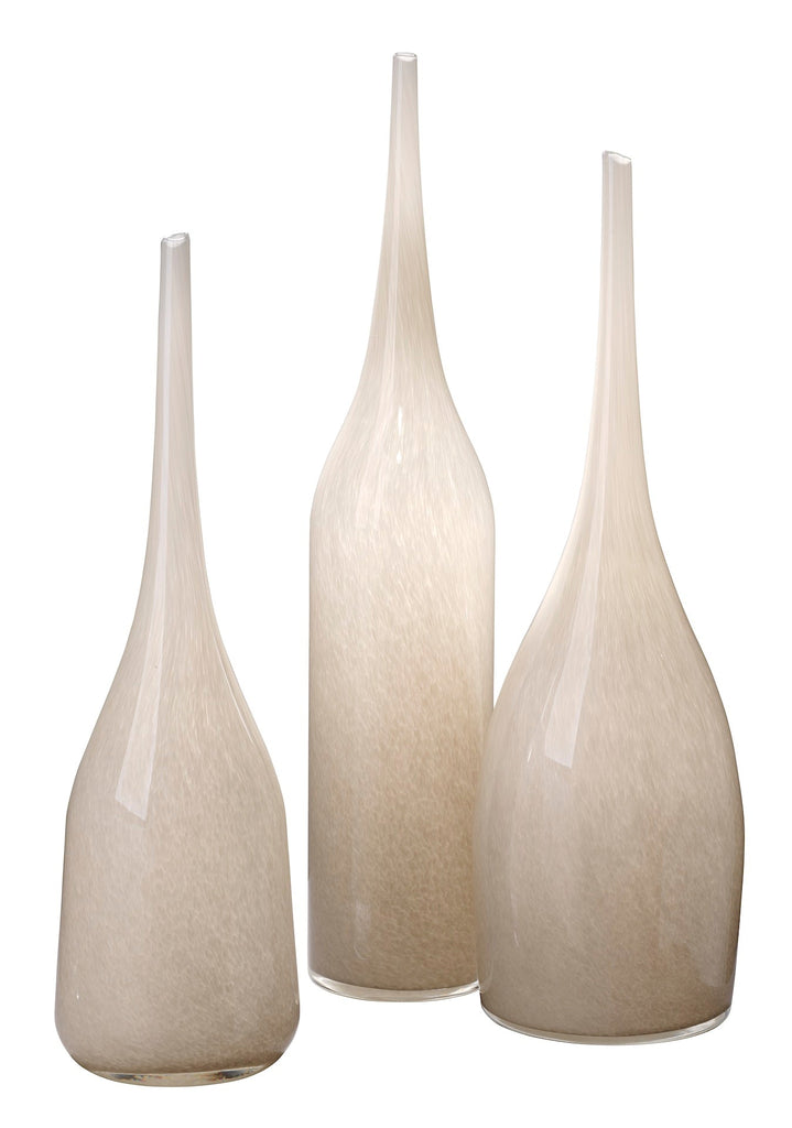 Pixie Vases, Set of 3-Grey