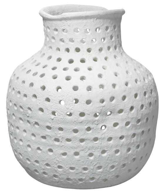 Porous Vase-White-7PORO-VAWH