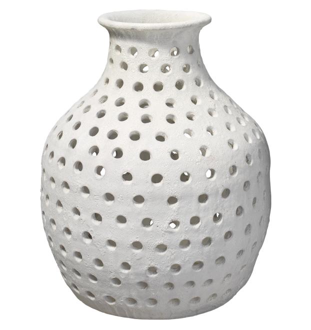 Porous Vase-White-7PORU-SMWH