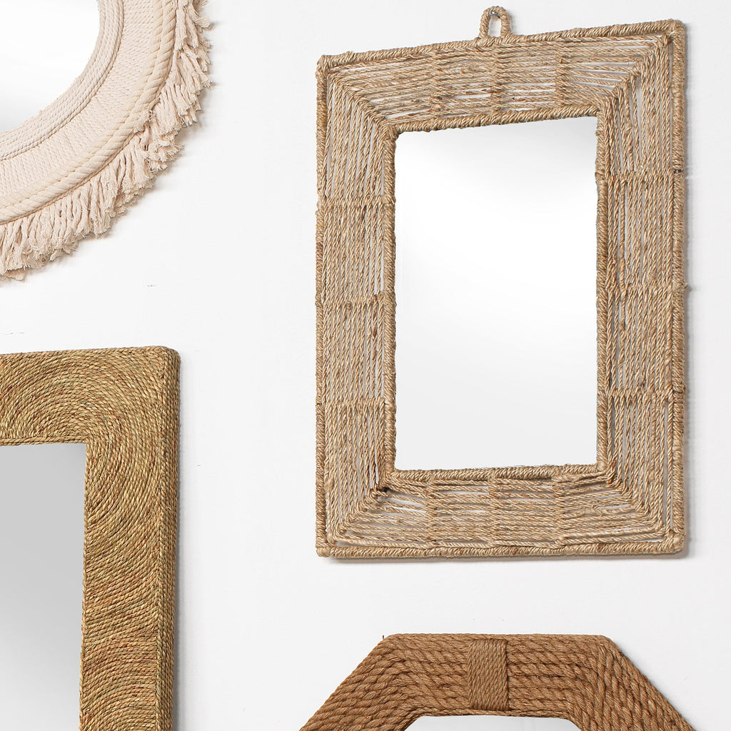 Rectangle Mirror-Natural