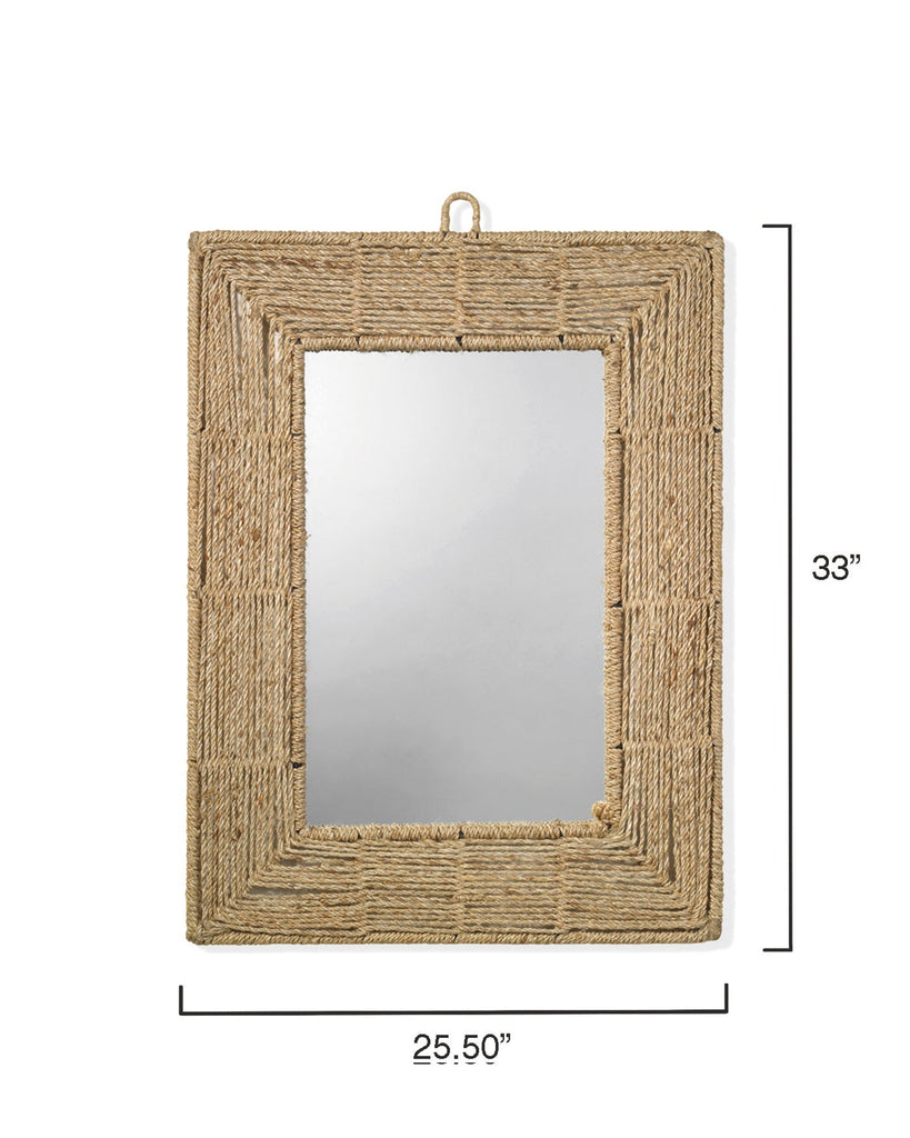 Rectangle Mirror-Natural