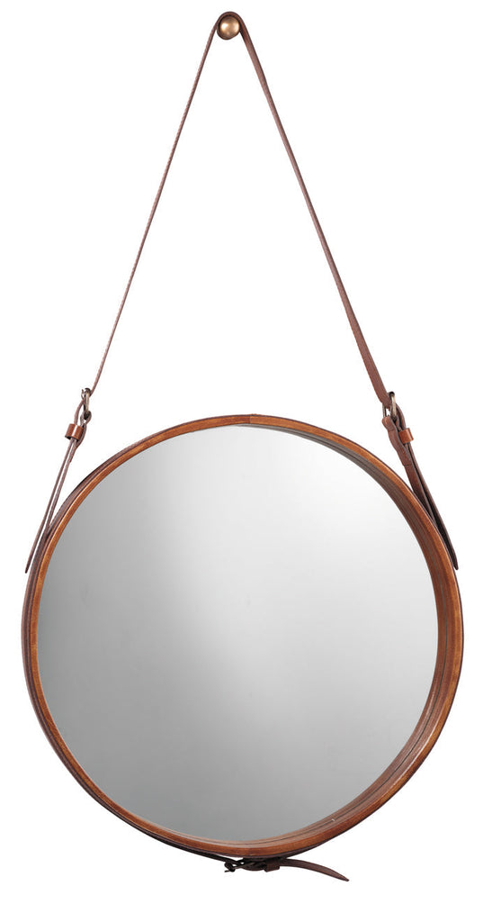 Round Mirror-Brown-7ROUN-MIBR