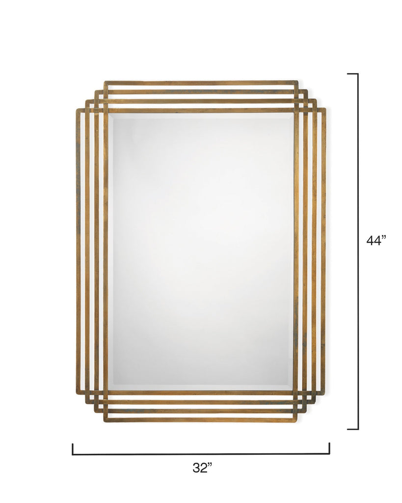 Serai Mirror-Brass