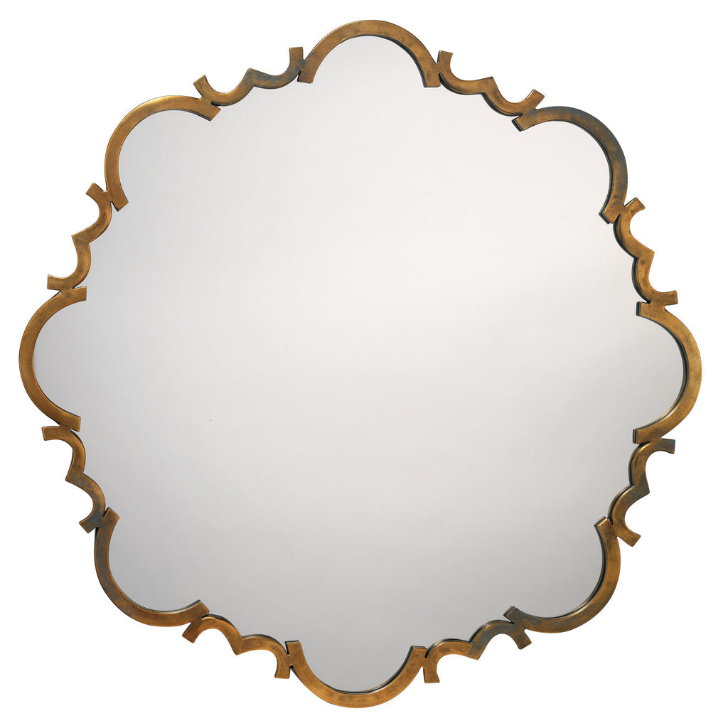 Saint Albans Mirror-Brass