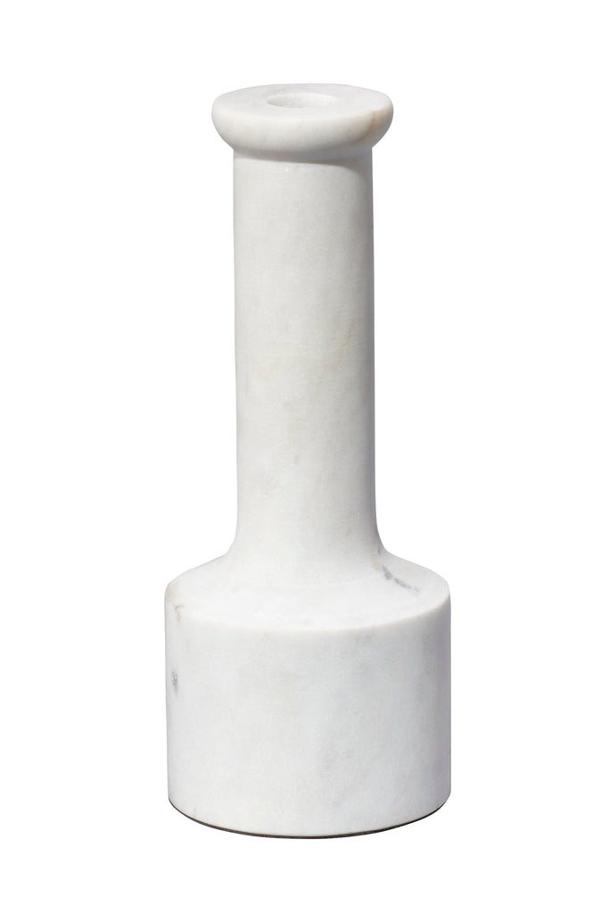 Trumpet Candlesticks, Set of 2-White