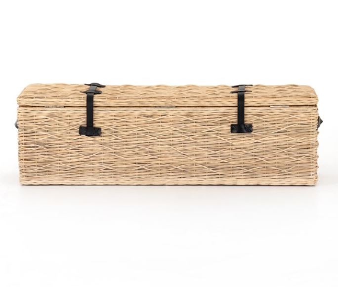 Ember Trunk-Natural Cross Weave