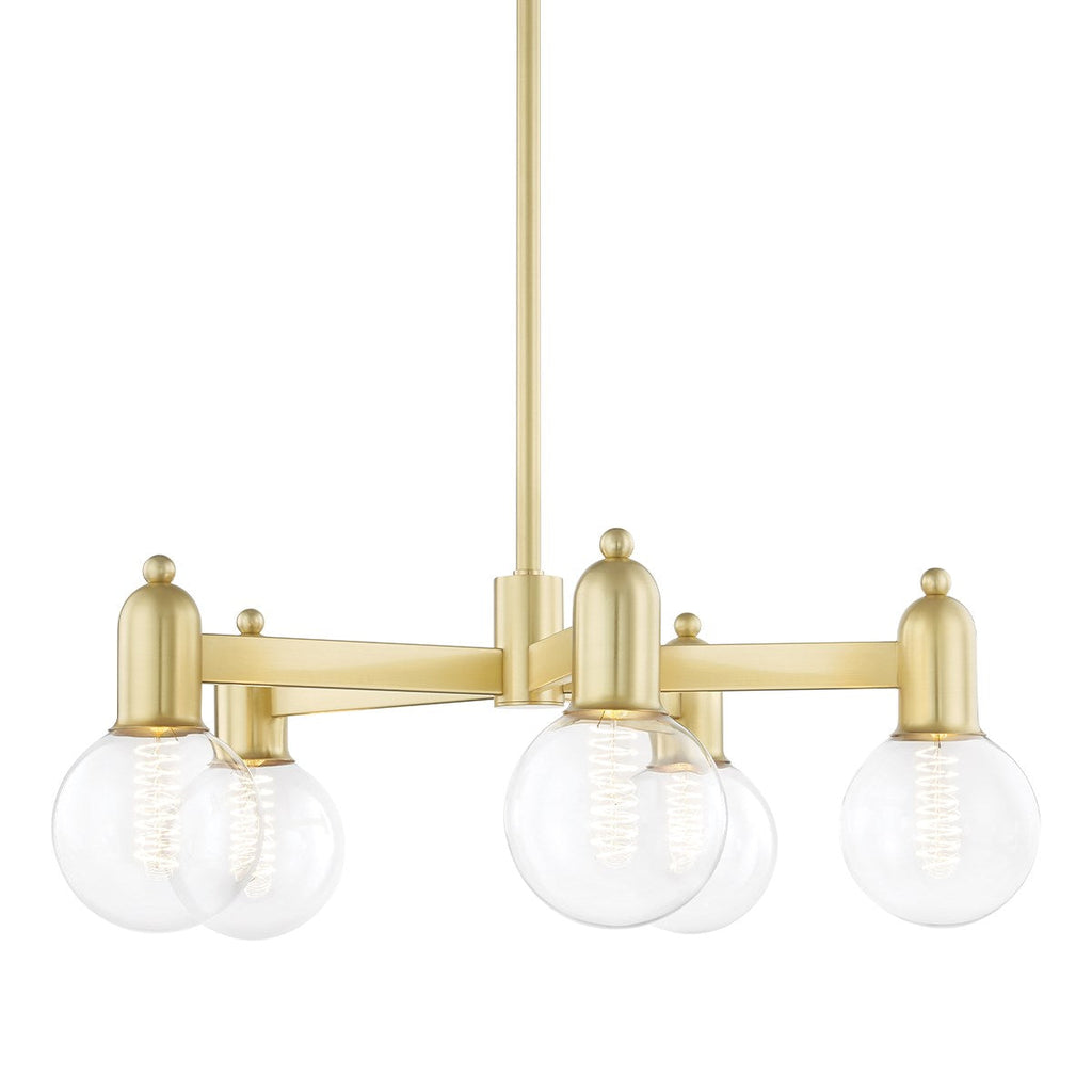 Bryce Chandelier - Aged Brass