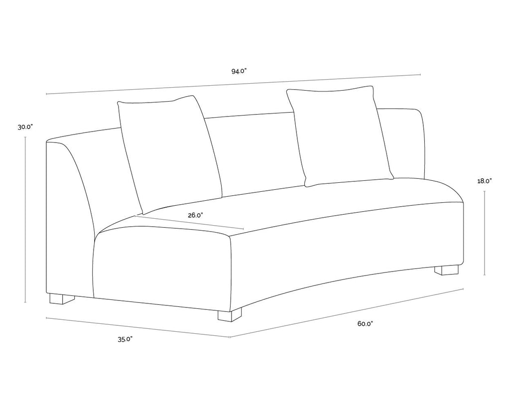 Sarasota Modular Sofa - Rhapsody Greige